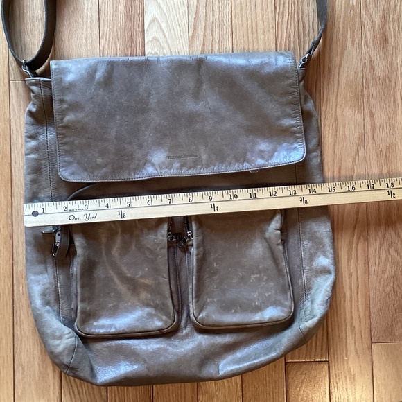 Rudsak Leather Messenger Bag Vintage Men Women Unisex - Picture 11 of 13